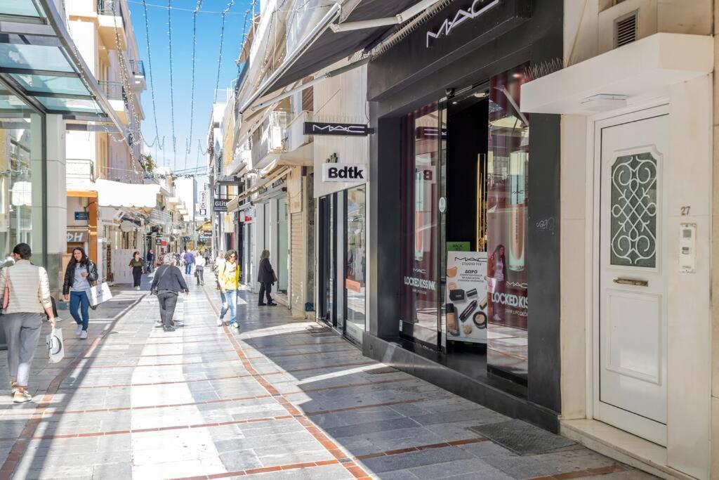 Vintage Maisonette City Center Heraklion  Bagian luar foto